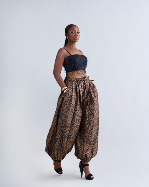 Leopard Balloon Pants